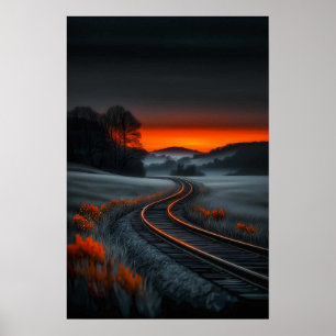 Twilight Rails: Path to the Horizon Poster