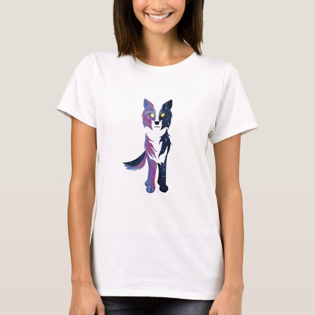 Twilight Sky Wolf T-Shirt (Front)