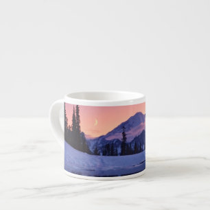 Twilight, Tarn and Crescent Moon Espresso Cup