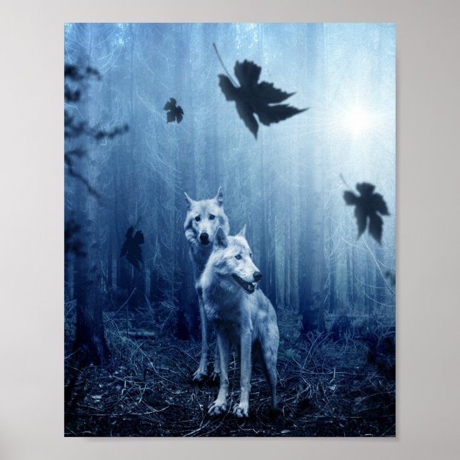 Twilight Wolves Poster (Front)