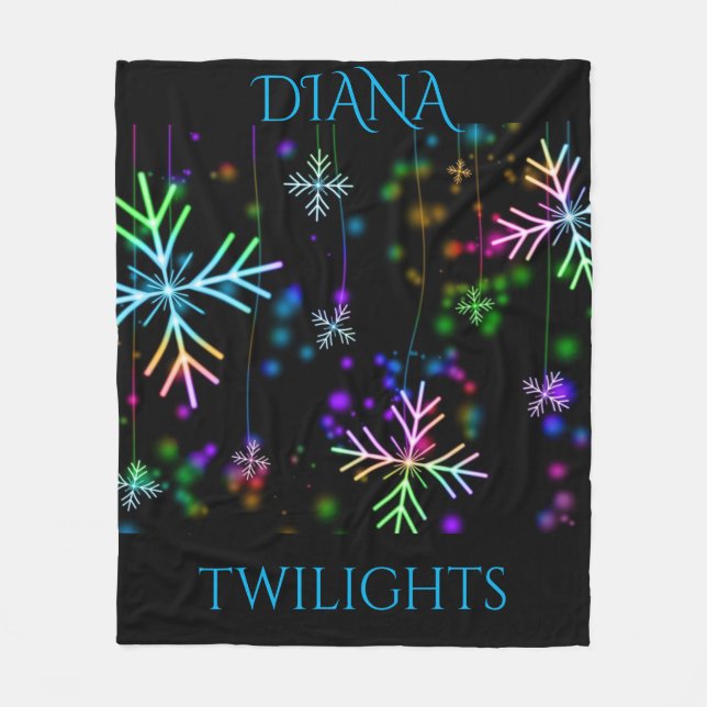 Twilights personalized fleece blanket. blanket (Front)