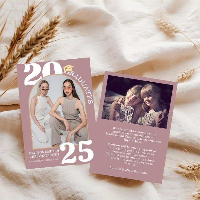 Twin Arch Photo College High School Graduation Announcement (Creator Uploaded)