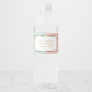 TWIN Baby Shower, Water Bottle Labels2,Baby Shower Label