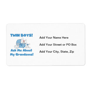 Twin Boy Grandsons Gifts