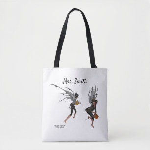 Twin Boy Rain Fairies Tote Bag