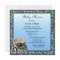 Twin Boys Kittens Blue Leopard Print Baby Shower