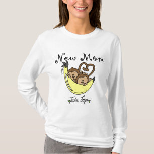 Twin Boys New Mom Tshirts and Gifts