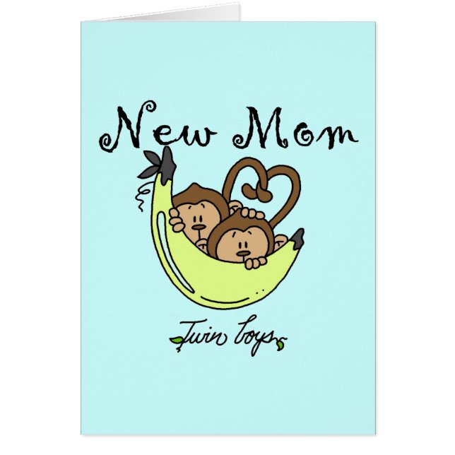 Twin Boys New Mom Tshirts and Gifts (Front)