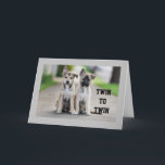 **TWIN BROTHER OR TWIN SISTER** BIRTHDAY CARD<br><div class="desc">**ULTIMATE TWIN BIRTHDAY LOVE** FOR YOUR TWIN AND RIGHT NOW THIS IS ONE OF MY "ALL TIME FAVORITE" THAT I HAVE MADE IN ALL THE "YEARS" I HAVE HAD THIS AWESOME STORE!!!!! HOPE YOU LIKE IT AND REMEMBER YOU CAN CHANGE THE VERSE INSIDE THIS ONE FOR SURE :) MAKE IT...</div>