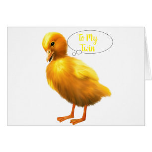 **TWIN** CHICK DELIVERS YOU *EASTER HAPPINESS*