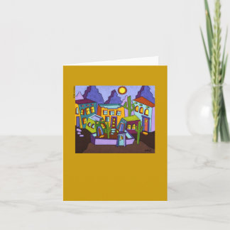 Twin Cities I note card