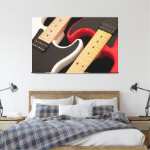 Twin Colourful Guitars