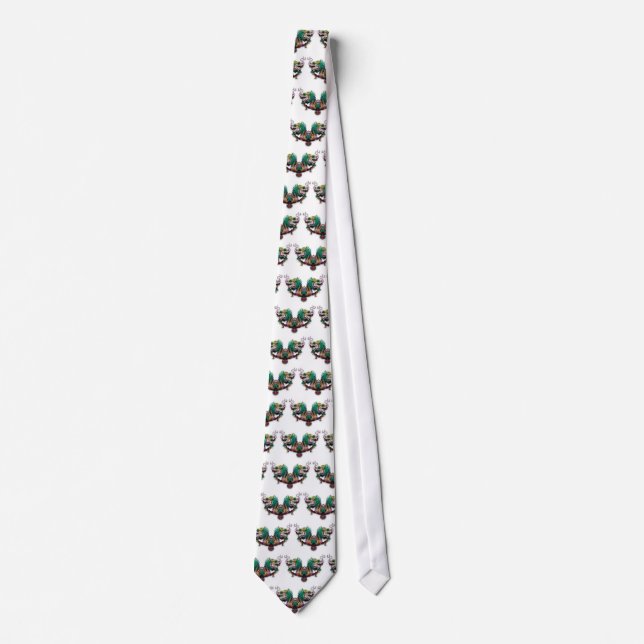 Twin Dragons Tie (Front)