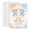 Twin Elephant Baby Shower Boy & Girl Twins