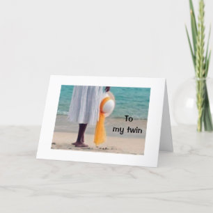 TWIN-ENJOY YOUR BIRTHDAY "YOUR WAY" CARD