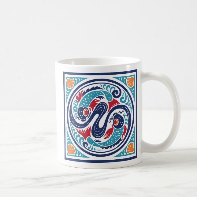 Twin Fish Coffee Mug (Right)