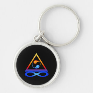 Twin Flame Symbol- Keychain