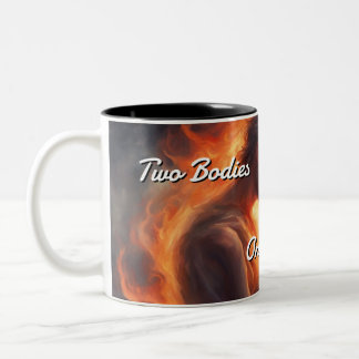 Twin Flames 004 Two-Tone Coffee Mug