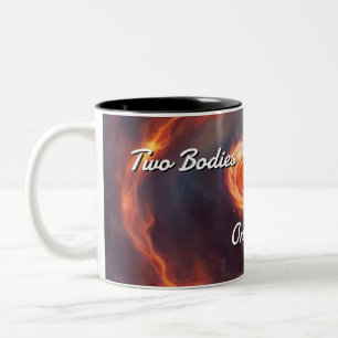 Twin Flames 018 Two-Tone Coffee Mug