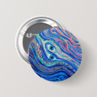 Twin Flames, acrylic painting 2 Inch Round Button
