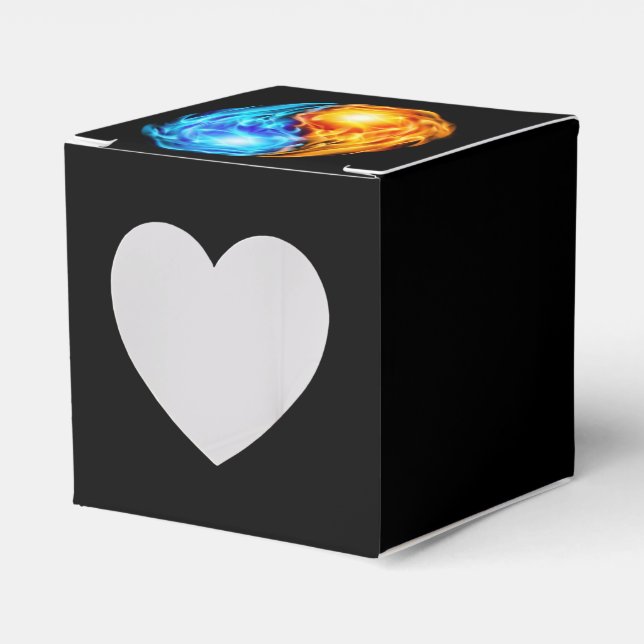 Twin Flames Favor Box (Front Side)