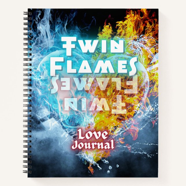 Twin Flames Journal et Carnet (Devant)