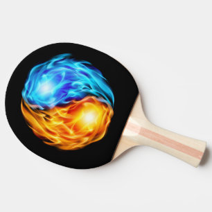 Twin Flames Ping Pong Paddle