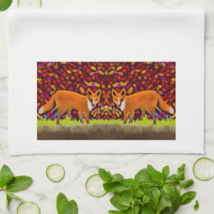Twin Fox Kitchen Towel