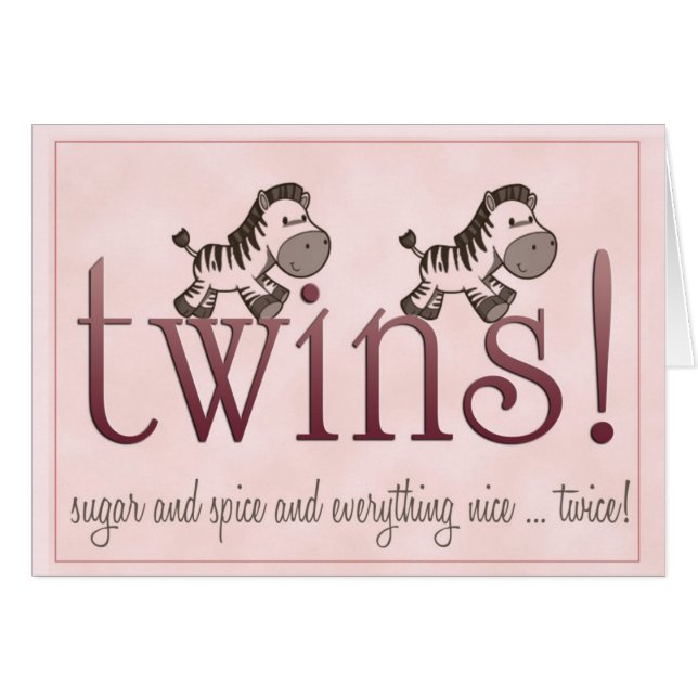 Twin Girls! (Front Horizontal)