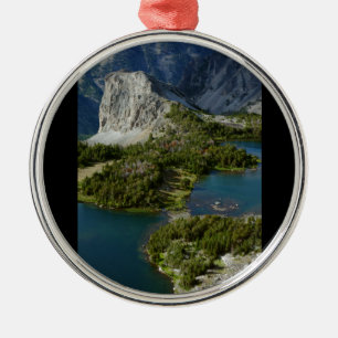 Twin Lakes Metal Ornament