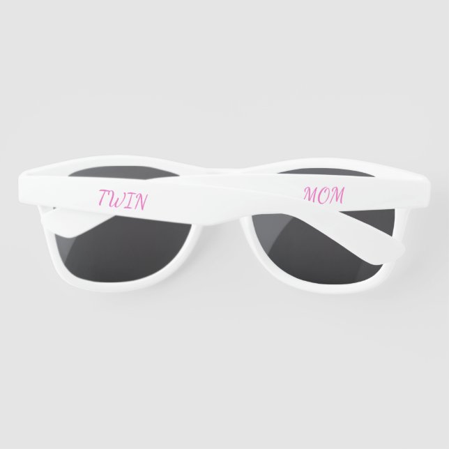 Twin Mom Minimalist Sunglasses (Back)