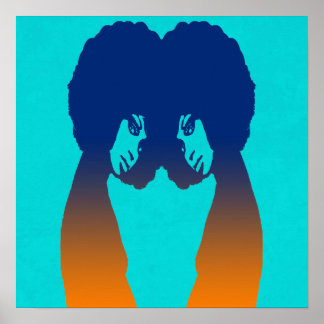 Twin Natural Poster
