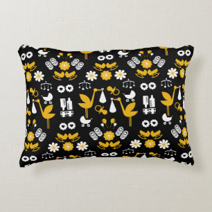 Twin Non Gender Stalk Delivery Accent Pillow