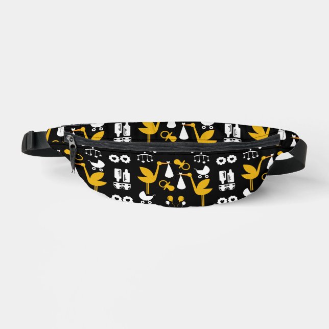 Twin Non Gender Stalk Delivery Fanny Pack (Front)