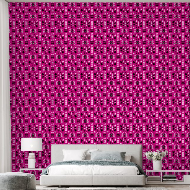 Twin Non Gender Stalk Delivery Wallpaper (Bedroom)