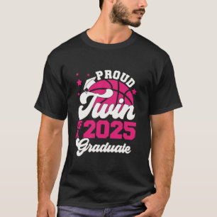 Twin of a 2025 Graduate Senior Graduation Squad Ba T-Shirt