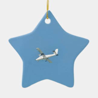 Twin Otter In Flight Ceramic Ornament