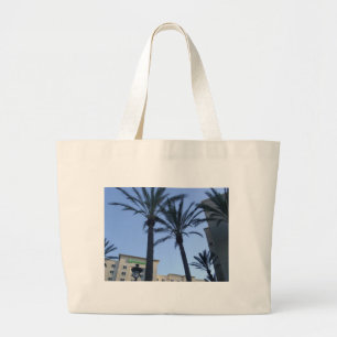 Twin Palms California Vacation Large Tote Bag