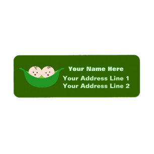 Twin Pea Pods (customizable)