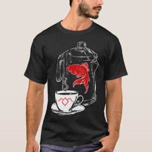 Twin Peaks A Fish In The Percolator Vintage Coffee T-Shirt
