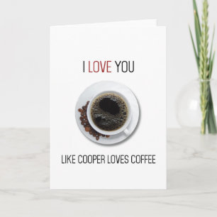 Twin Peaks café Valentines carte de jour