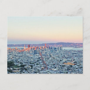 Twin Peaks San Fransisco Postcard