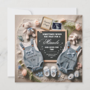 Twin Pregnancy Announcement   Expecting Twins