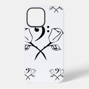 Twin Rose above Bass Clef iPhone 12 Pro Case