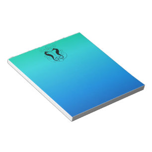 Twin Seahorses Notepad