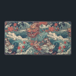 Twin Serpents Desk Mat<br><div class="desc">Awesome Desk Mats for your study or office.</div>