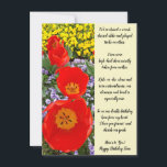 Twin Sisters Birthday Flat Greeting Card<br><div class="desc">Rarely found,  this special birthday greeting card is for twin sisters. Using heartfelt everyday language,  this card will be happily received and enjoyed!</div>