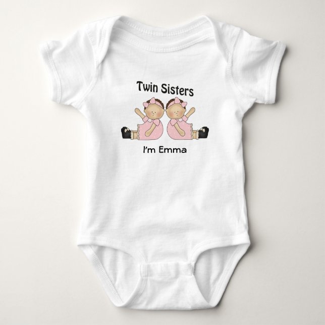 Twin Sisters Infant Creeper (Front)