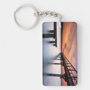 Twin Spits Keychain