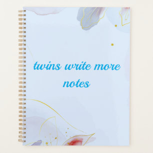 Twin Themed  Planner